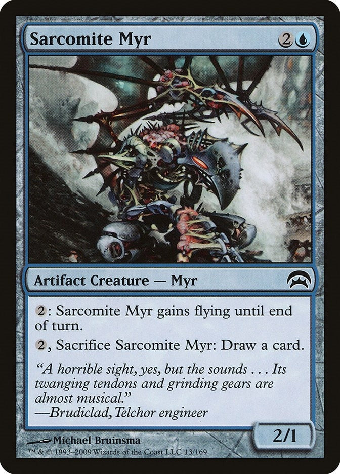 Image for Sarcomite Myr (13) [Planechase] - Magic: The Gathering