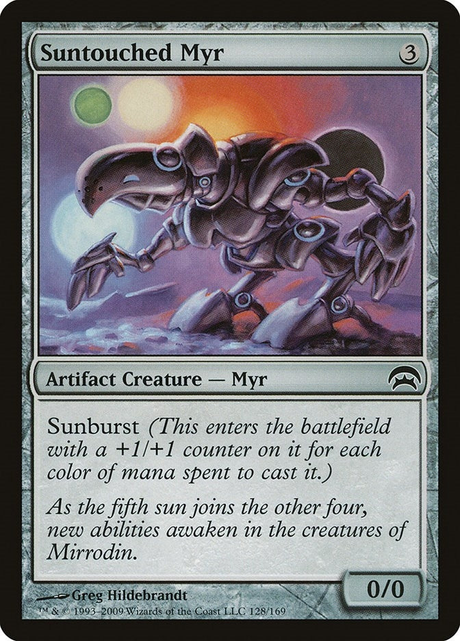Image for Suntouched Myr (128) [Planechase] - Magic: The Gathering