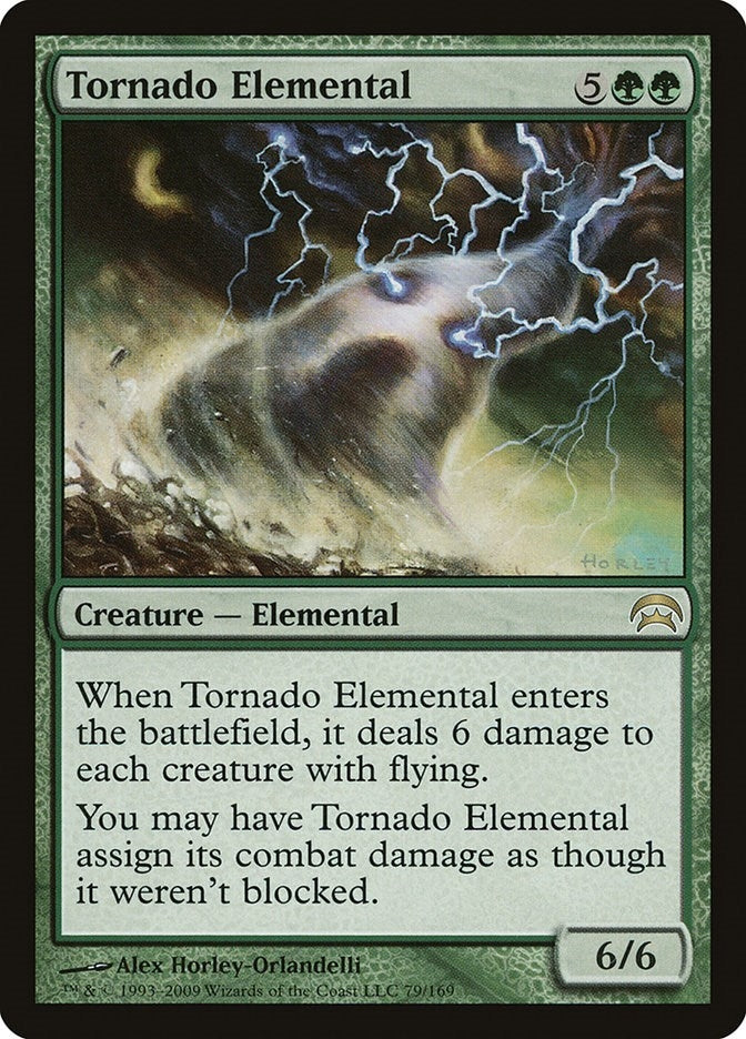 Image for Tornado Elemental (79) [Planechase] - Magic: The Gathering