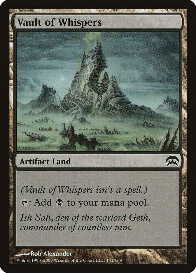 Image for Vault of Whispers (141) [Planechase] - Magic: The Gathering