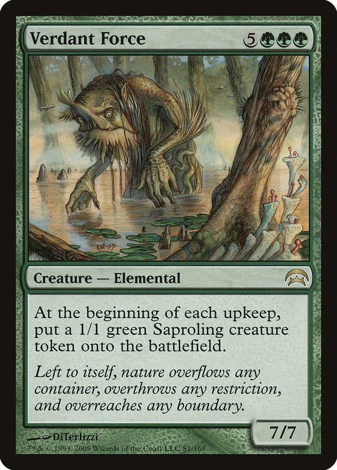 Image for Verdant Force (81) [Planechase] - Magic: The Gathering