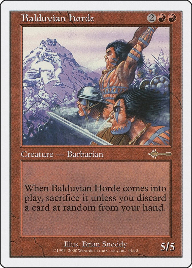 Image for Balduvian Horde (34) [Beatdown Box Set] - Magic: The Gathering
