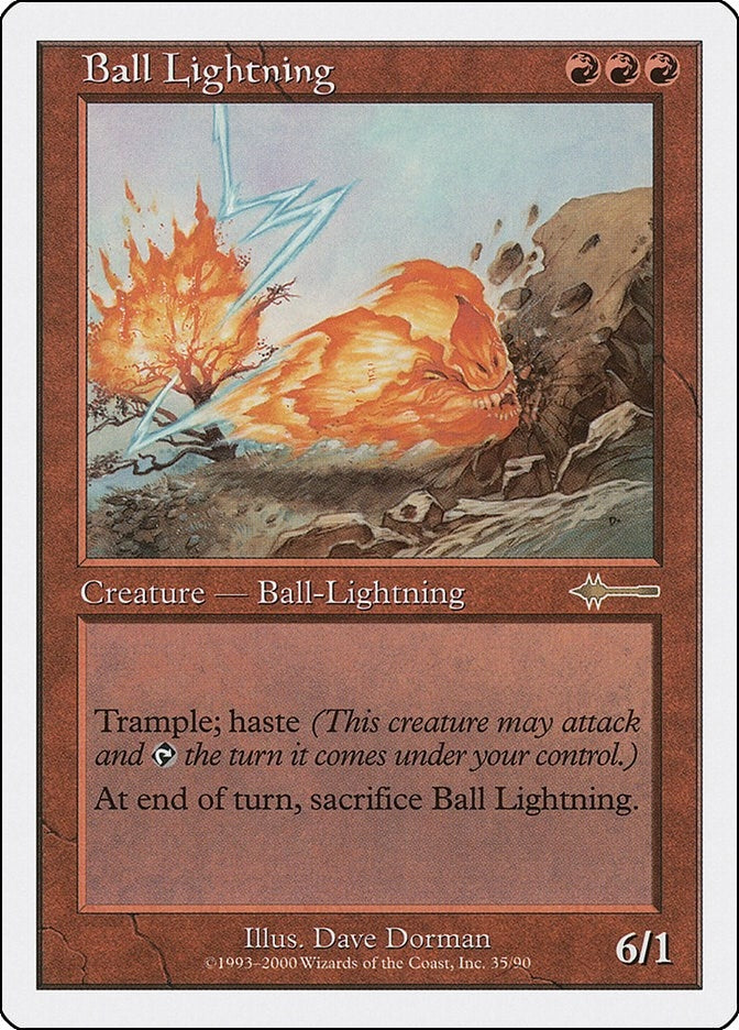 Image for Ball Lightning (35) [Beatdown Box Set] - Magic: The Gathering