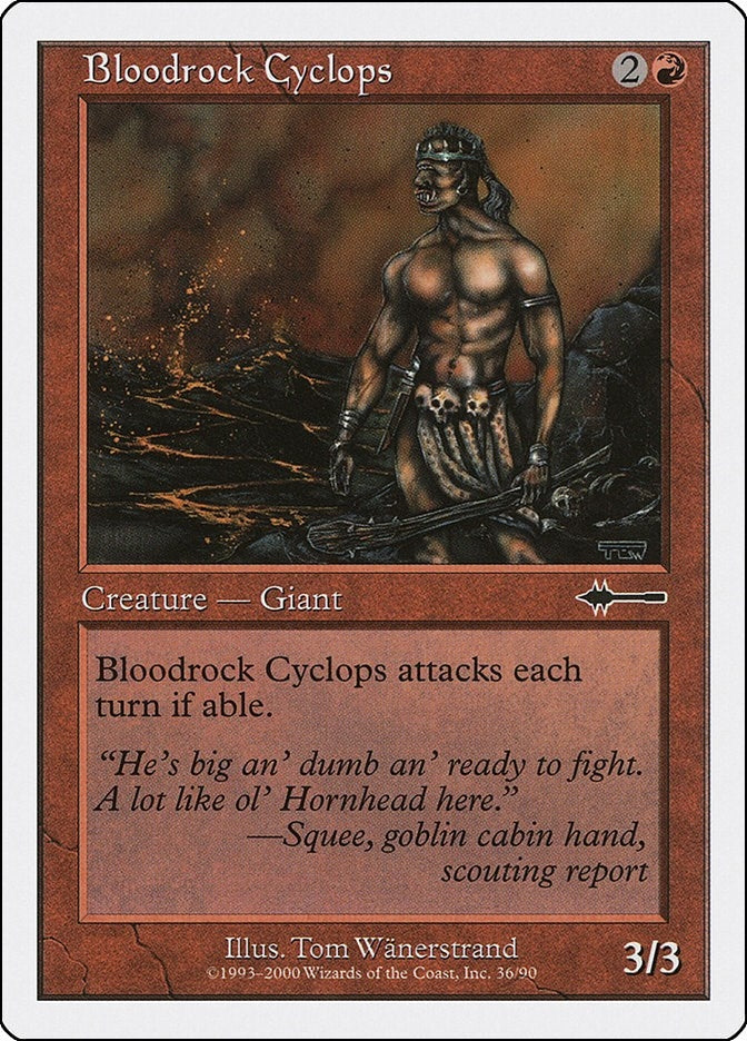 Image for Bloodrock Cyclops (36) [Beatdown Box Set] - Magic: The Gathering