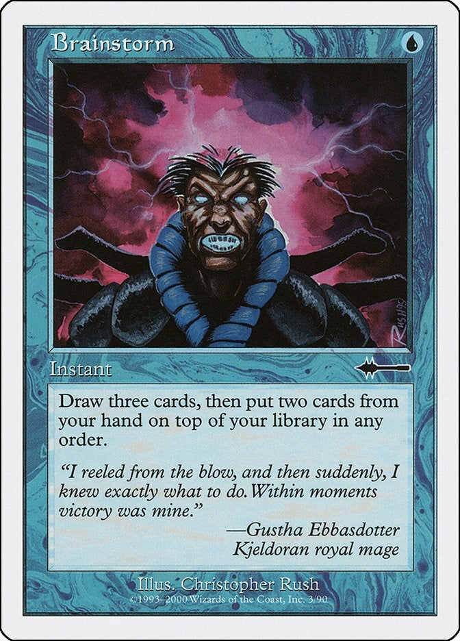 Image for Brainstorm (3) [Beatdown Box Set] - Magic: The Gathering