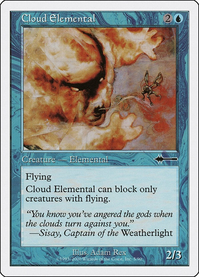 Image for Cloud Elemental (5) [Beatdown Box Set] - Magic: The Gathering