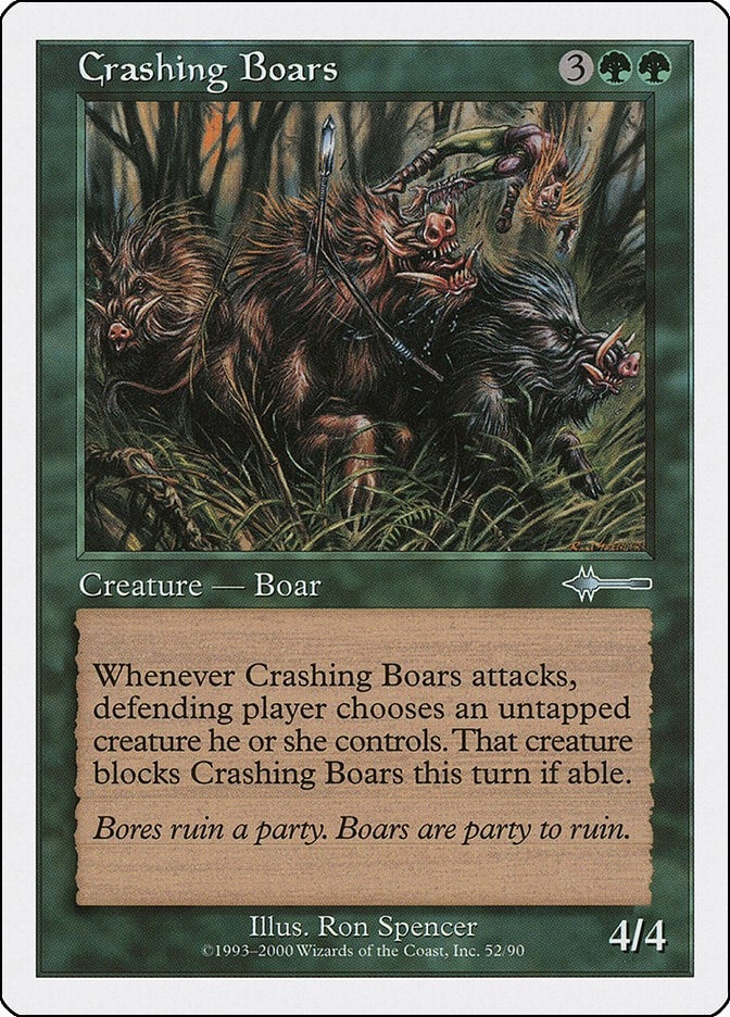 Image for Crashing Boars (52) [Beatdown Box Set] - Magic: The Gathering