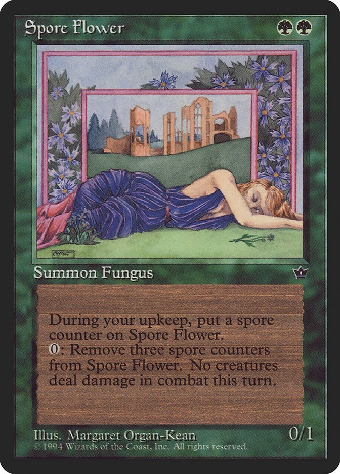Image for Spore Flower [Fallen Empires] - Magic: The Gathering