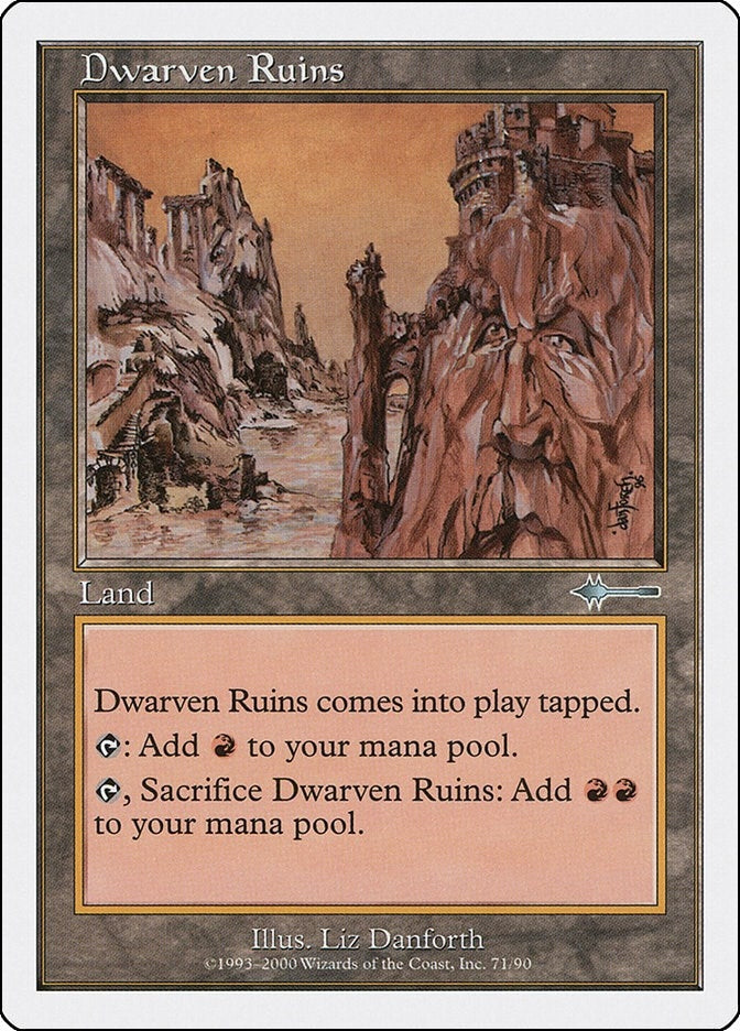 Image for Dwarven Ruins (71) [Beatdown Box Set] - Magic: The Gathering