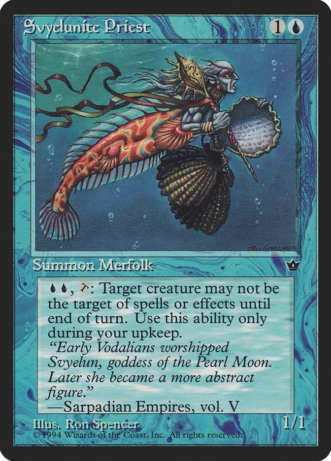 Image for Svyelunite Priest [Fallen Empires] - Magic: The Gathering