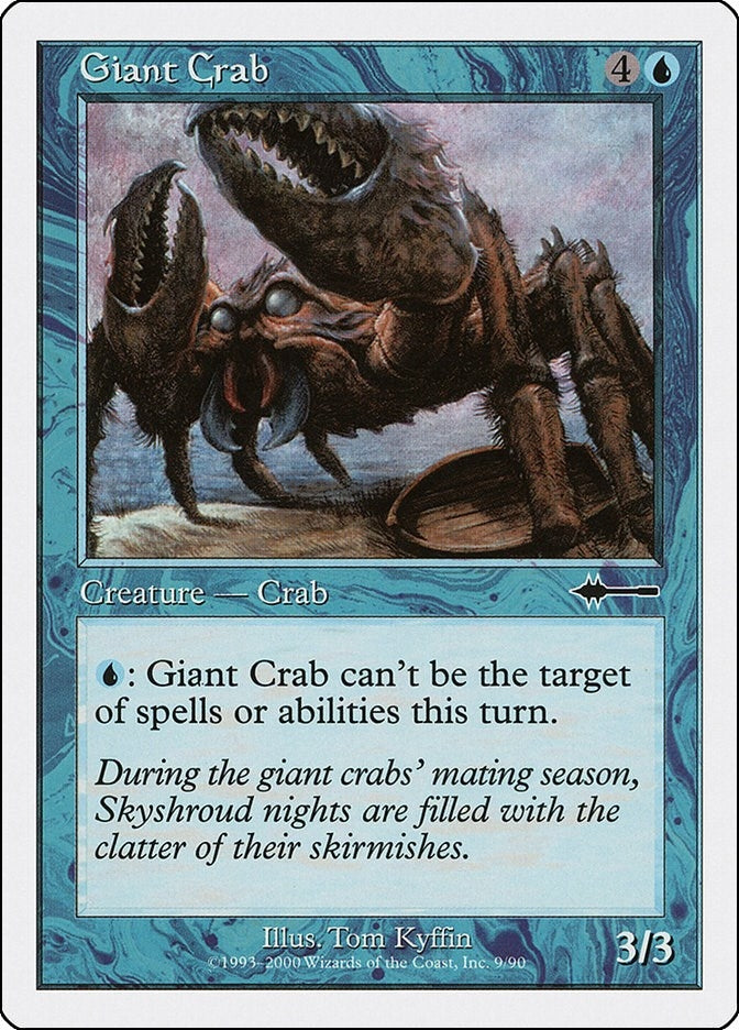 Image for Giant Crab (9) [Beatdown Box Set] - Magic: The Gathering