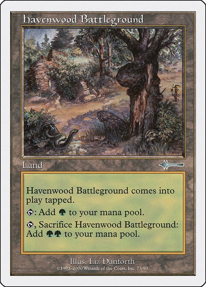 Image for Havenwood Battleground (73) [Beatdown Box Set] - Magic: The Gathering