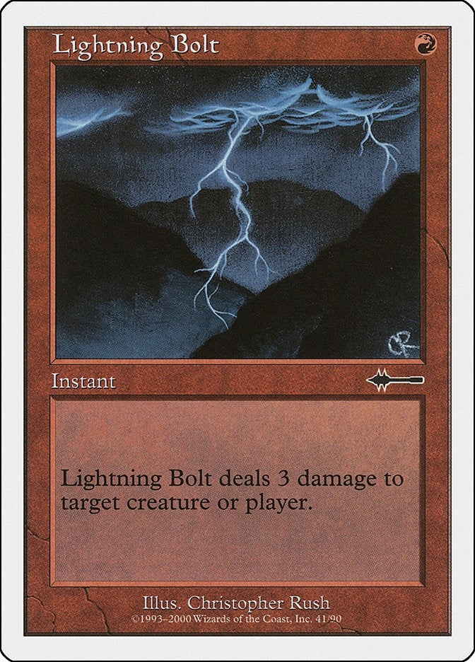 Image for Lightning Bolt (41) [Beatdown Box Set] - Magic: The Gathering