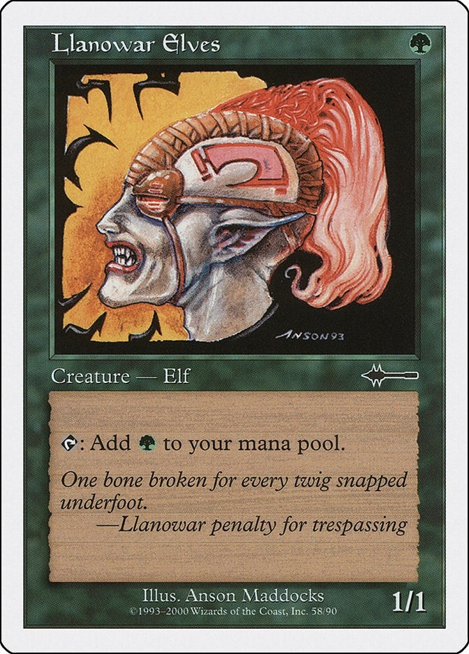 Image for Llanowar Elves (58) [Beatdown Box Set] - Magic: The Gathering