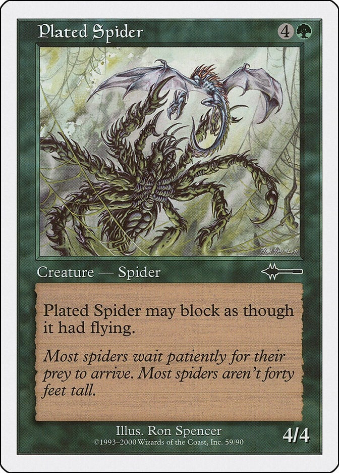 Image for Plated Spider (59) [Beatdown Box Set] - Magic: The Gathering