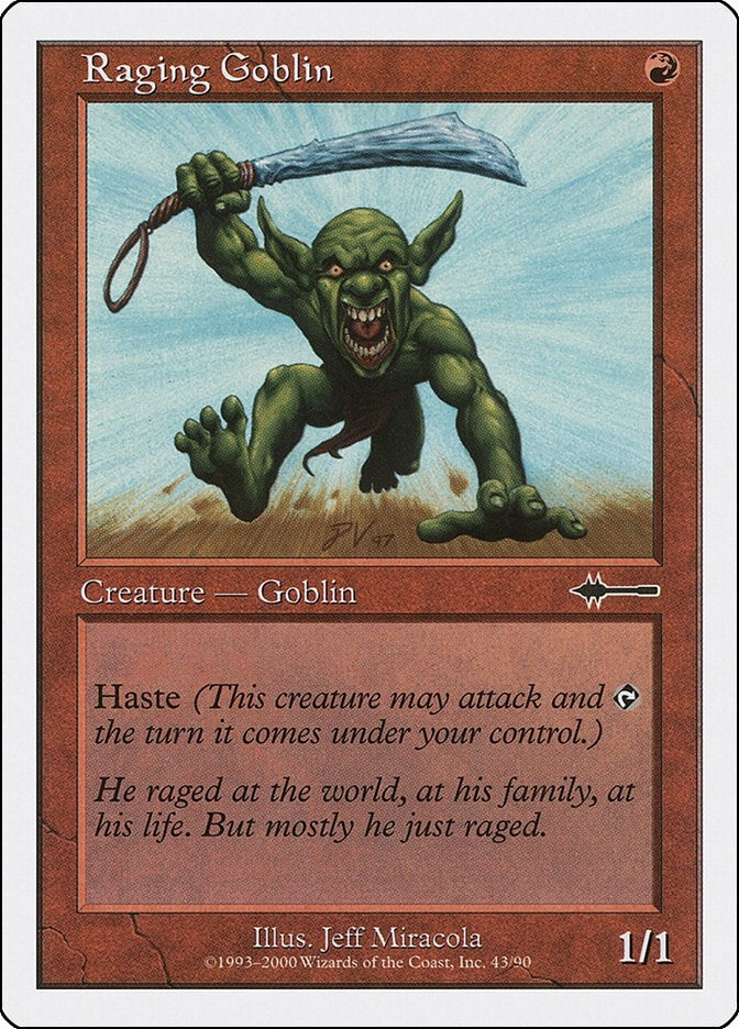Image for Raging Goblin (43) [Beatdown Box Set] - Magic: The Gathering