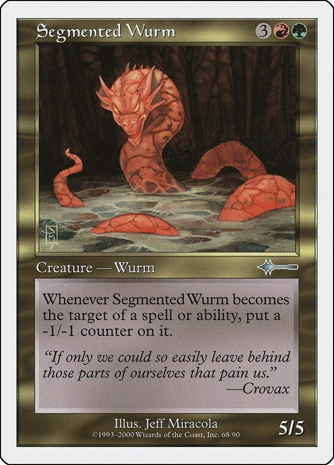 Image for Segmented Wurm (68) [Beatdown Box Set] - Magic: The Gathering