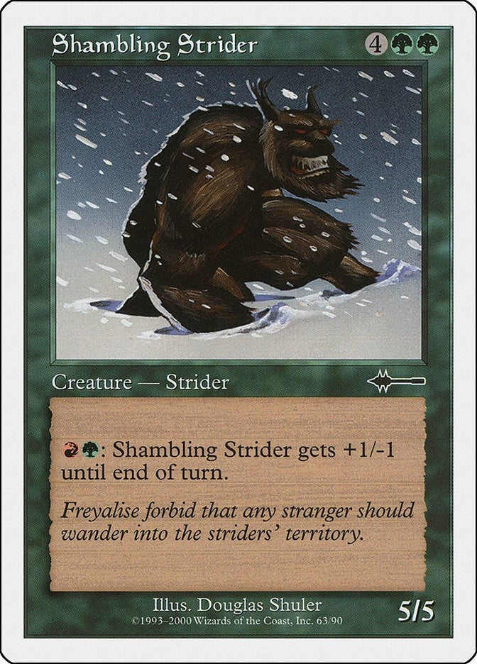 Image for Shambling Strider (63) [Beatdown Box Set] - Magic: The Gathering