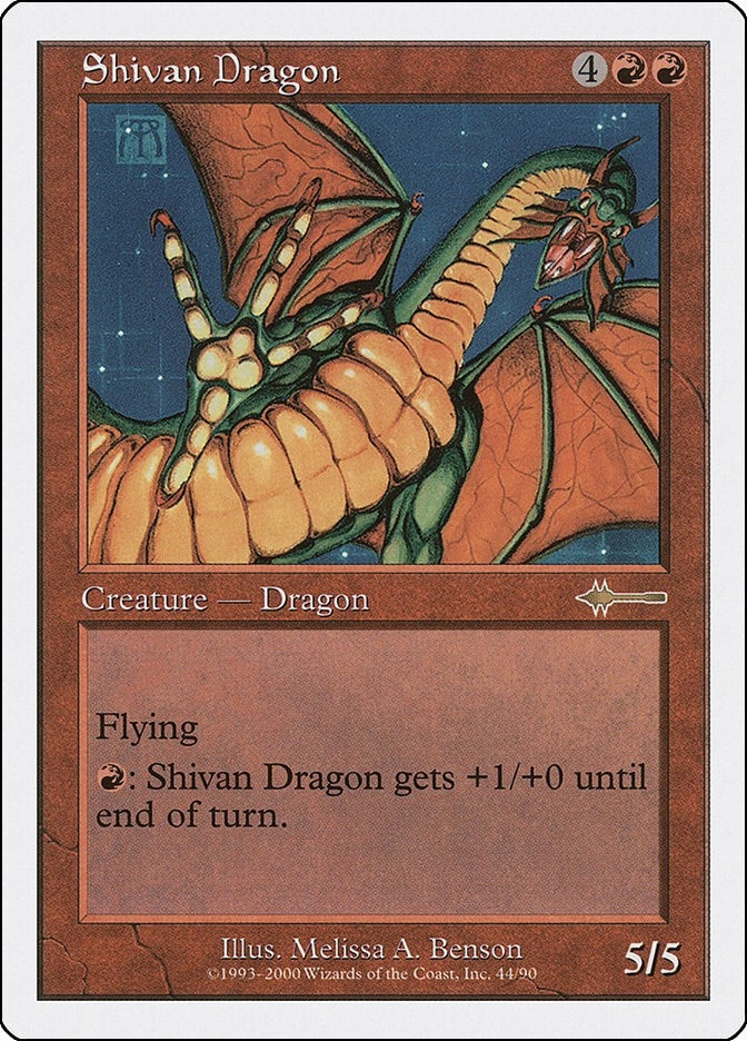 Image for Shivan Dragon (44) [Beatdown Box Set] - Magic: The Gathering
