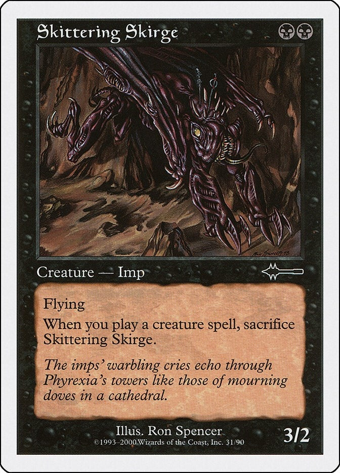 Image for Skittering Skirge (31) [Beatdown Box Set] - Magic: The Gathering