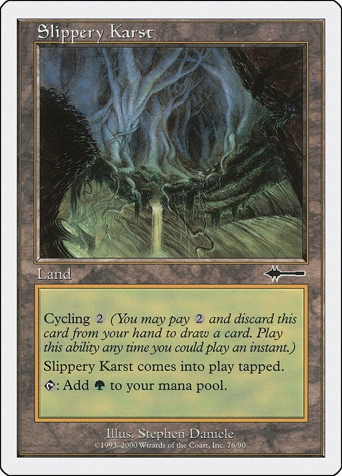 Image for Slippery Karst (76) [Beatdown Box Set] - Magic: The Gathering