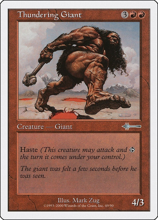 Image for Thundering Giant (49) [Beatdown Box Set] - Magic: The Gathering