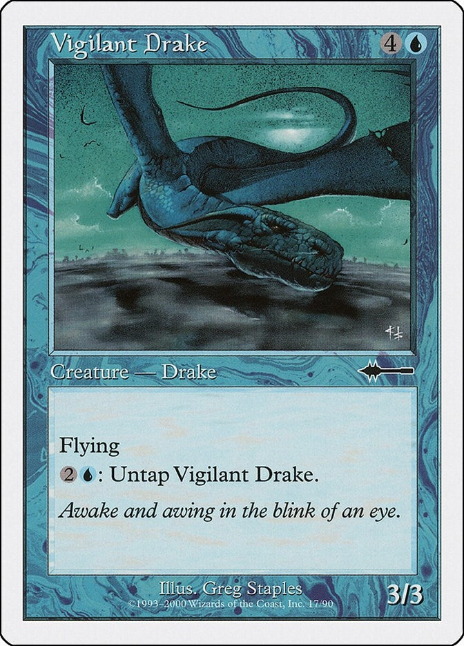 Image for Vigilant Drake (17) [Beatdown Box Set] - Magic: The Gathering