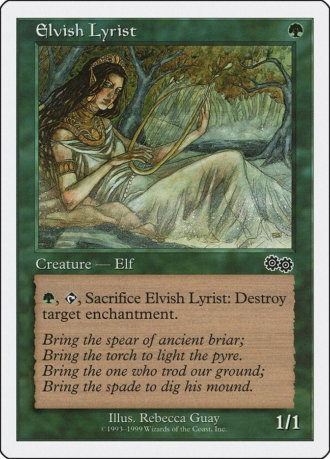 Image for Elvish Lyrist [Battle Royale Box Set] - Magic: The Gathering