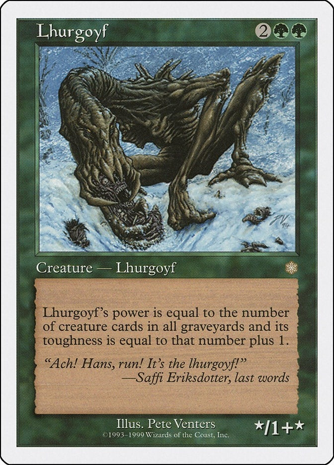 Image for Lhurgoyf [Battle Royale Box Set] - Magic: The Gathering