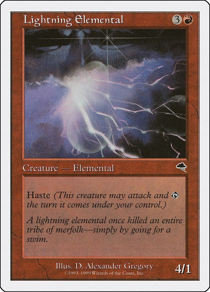 Image for Lightning Elemental [Battle Royale Box Set] - Magic: The Gathering