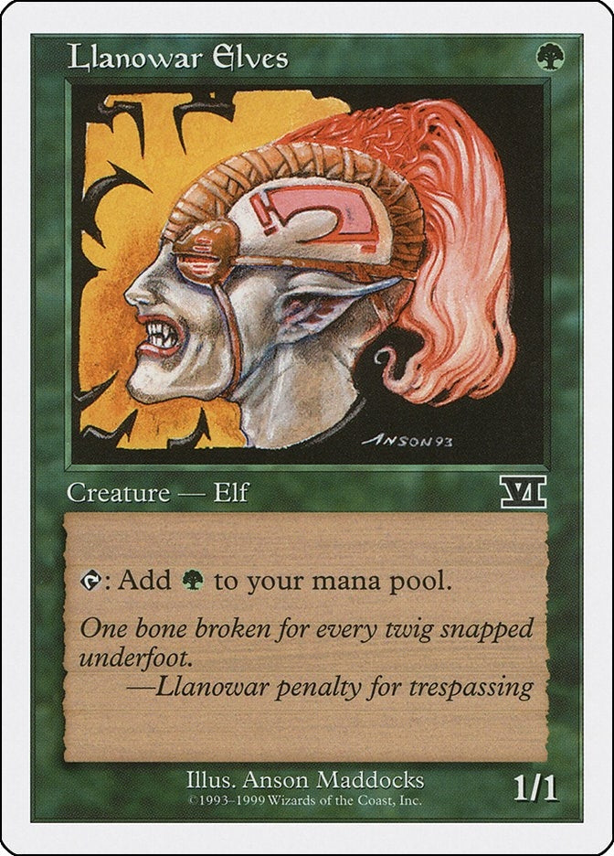 Image for Llanowar Elves [Battle Royale Box Set] - Magic: The Gathering