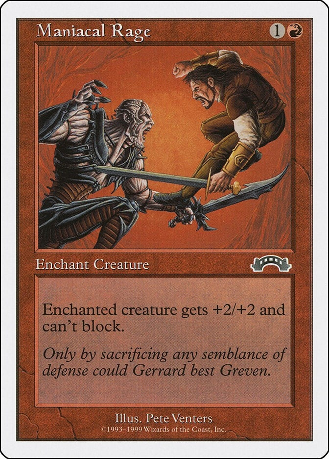 Image for Maniacal Rage [Battle Royale Box Set] - Magic: The Gathering