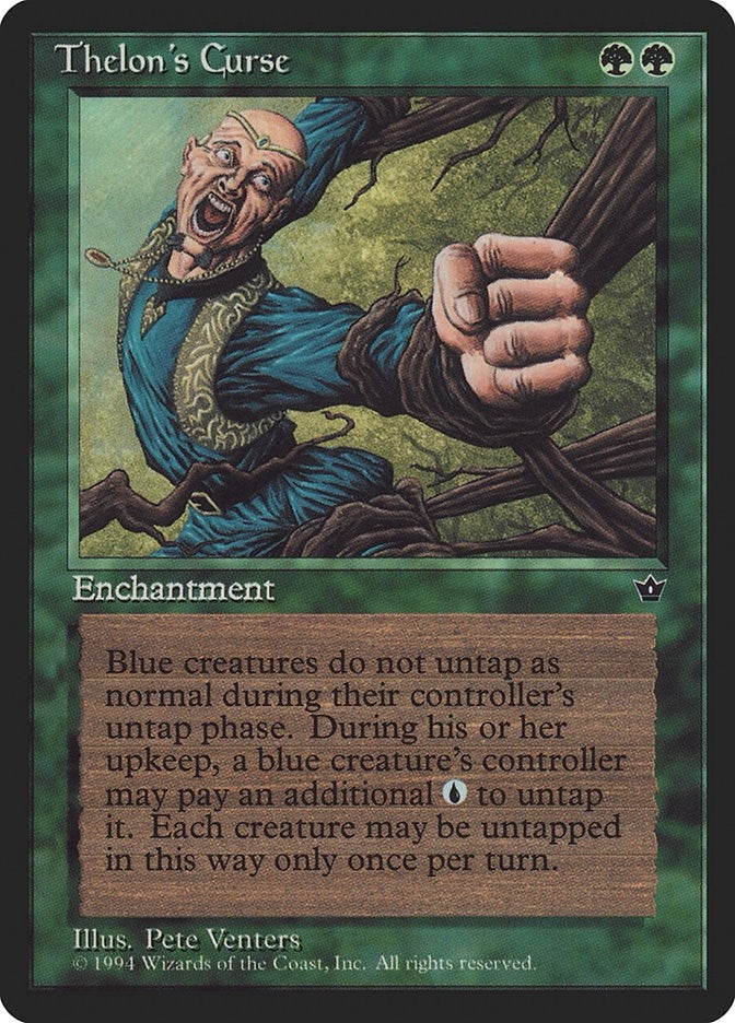 Image for Thelon's Curse [Fallen Empires] - Magic: The Gathering