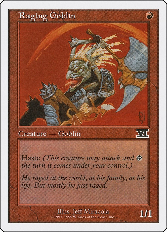 Image for Raging Goblin [Battle Royale Box Set] - Magic: The Gathering