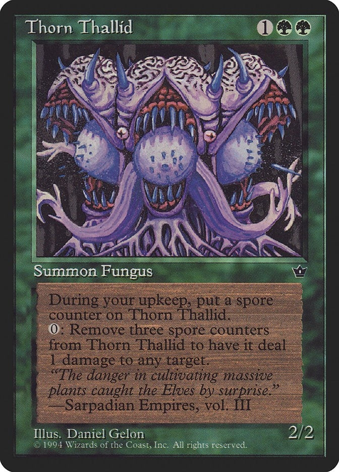 Image for Thorn Thallid (Gelon) [Fallen Empires] - Magic: The Gathering