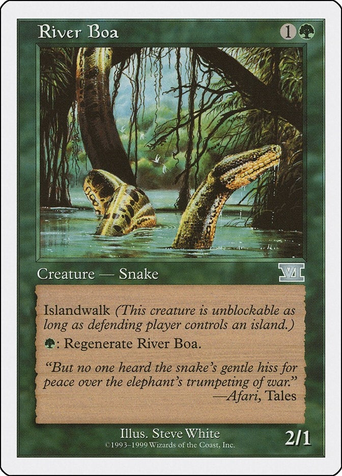 Image for River Boa [Battle Royale Box Set] - Magic: The Gathering