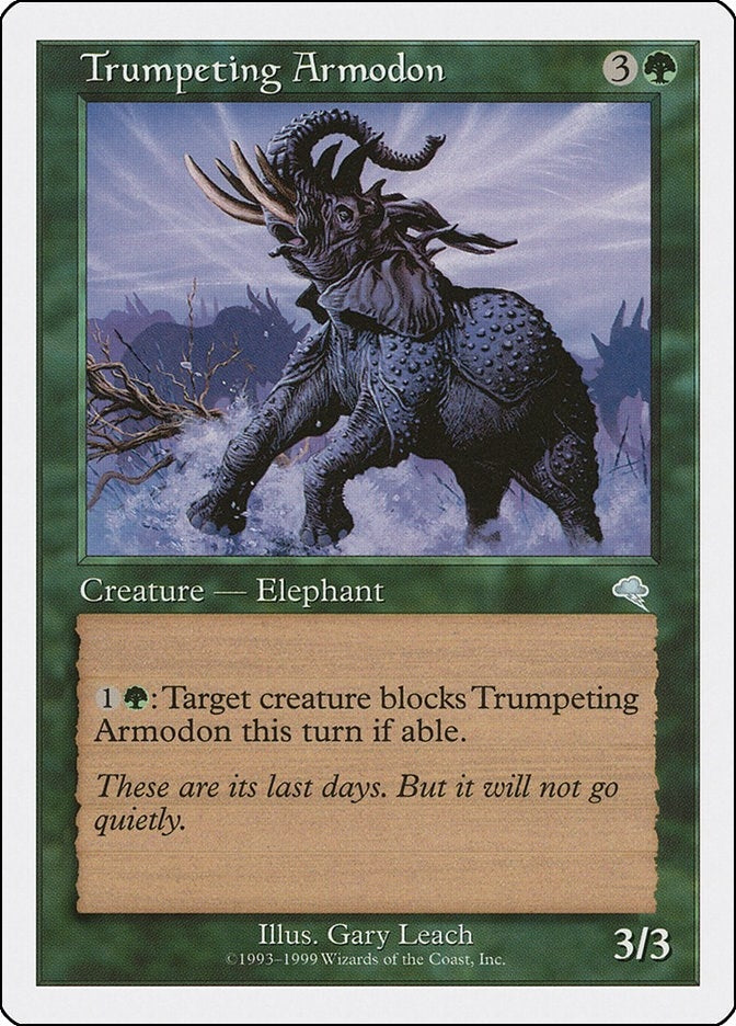 Image for Trumpeting Armodon [Battle Royale Box Set] - Magic: The Gathering