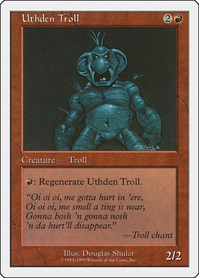 Image for Uthden Troll [Battle Royale Box Set] - Magic: The Gathering
