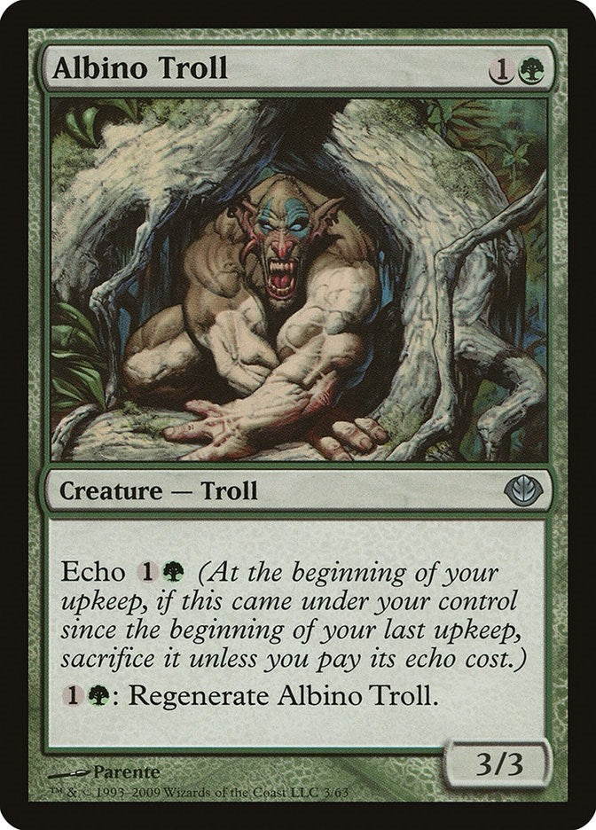 Image for Albino Troll (3) [Garruk vs. Liliana] - Magic: The Gathering