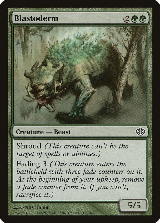 Image for Blastoderm (7) [Garruk vs. Liliana] - Magic: The Gathering