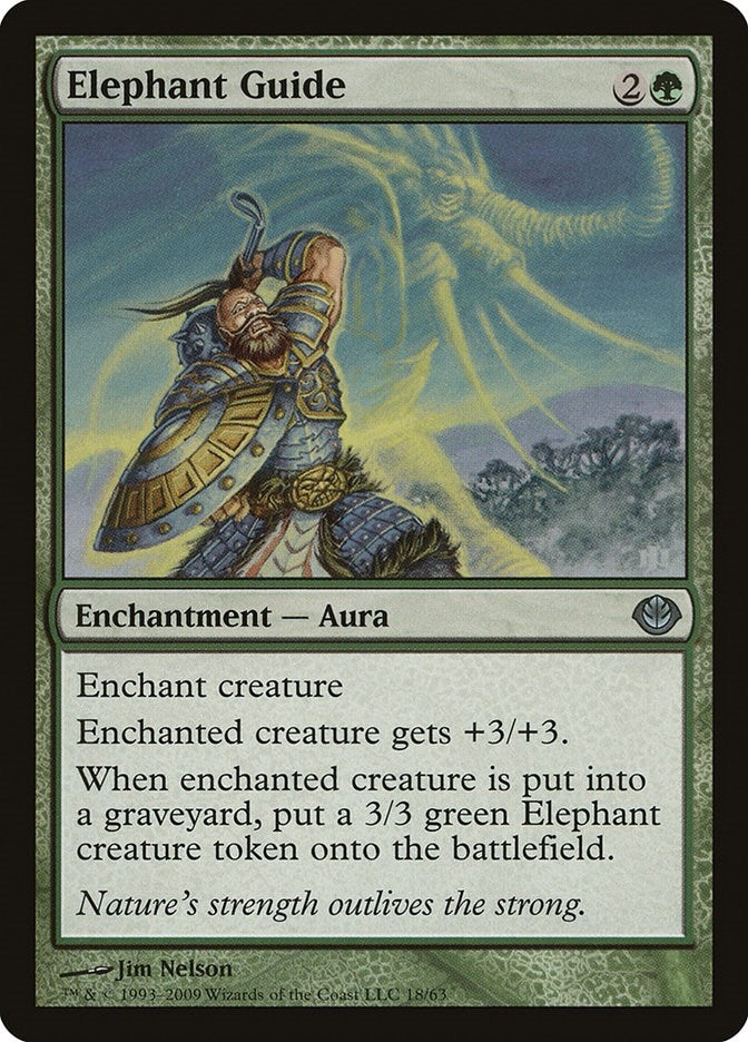 Image for Elephant Guide (18) [Garruk vs. Liliana] - Magic: The Gathering