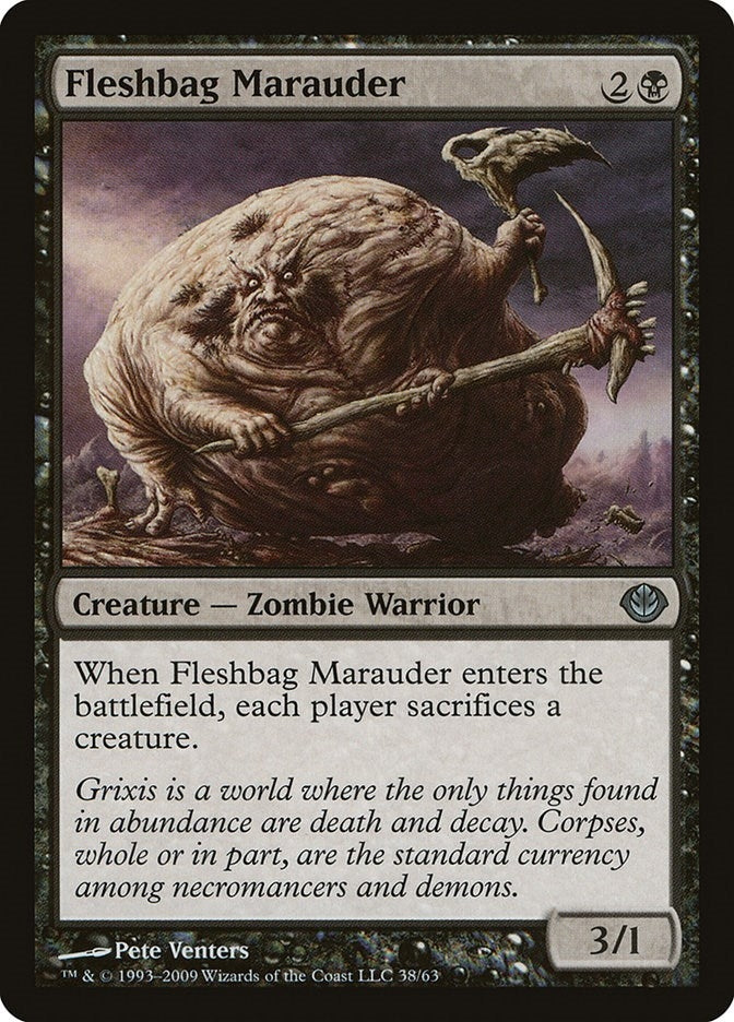 Image for Fleshbag Marauder (38) [Garruk vs. Liliana] - Magic: The Gathering