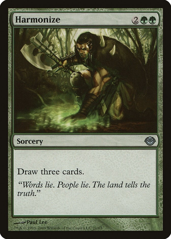 Image for Harmonize (21) [Garruk vs. Liliana] - Magic: The Gathering