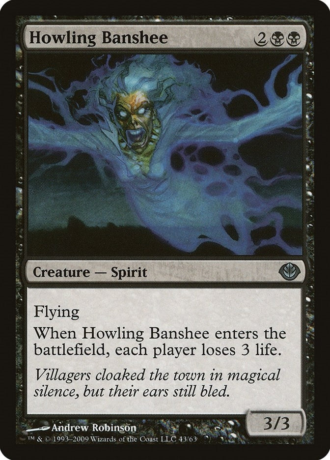 Image for Howling Banshee (43) [Garruk vs. Liliana] - Magic: The Gathering