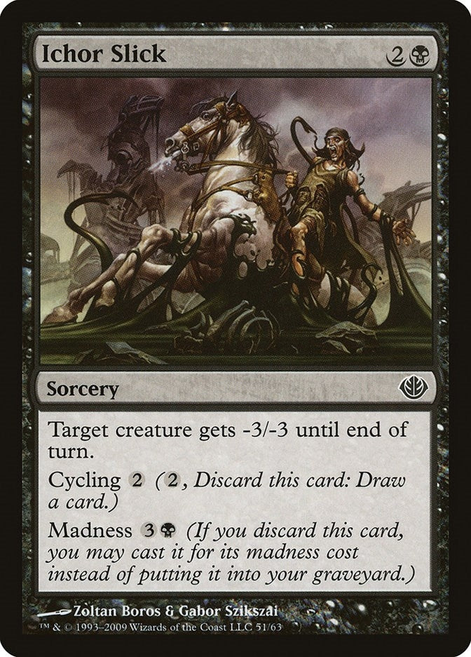 Image for Ichor Slick (51) [Garruk vs. Liliana] - Magic: The Gathering