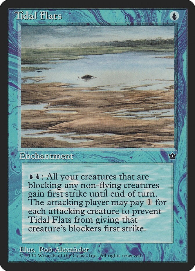 Image for Tidal Flats (Alexander) (Pond) [Fallen Empires] - Magic: The Gathering