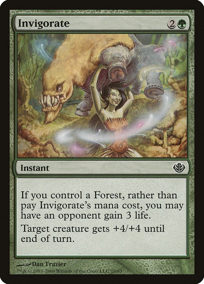 Invigorate (19) [Duel Decks: Garruk vs. Liliana]
