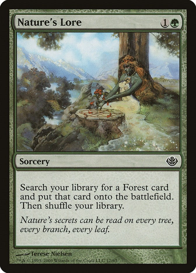 Image for Nature's Lore (17) [Garruk vs. Liliana] - Magic: The Gathering