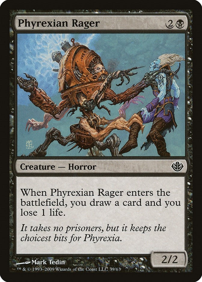 Image for Phyrexian Rager (39) [Garruk vs. Liliana] - Magic: The Gathering