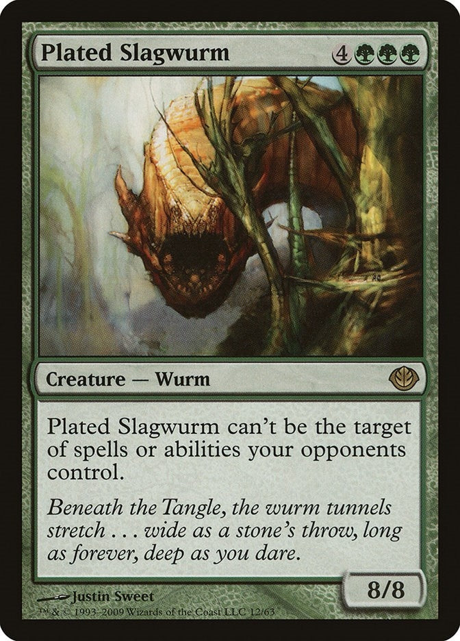 Image for Plated Slagwurm (12) [Garruk vs. Liliana] - Magic: The Gathering